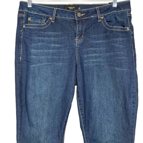 Torrid Classic Skinny Jeans In Capulet Vintage Stretch Medium Wash Size 16R NWT - Picture 5 of 16